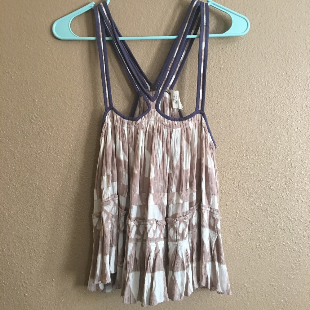 Free People Patterned Tank